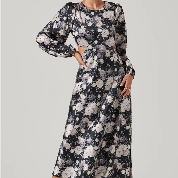 charles henry dress off the shoulder Charles Henry Floral Off The Shoulder Dress – The Fashion Loop LLC